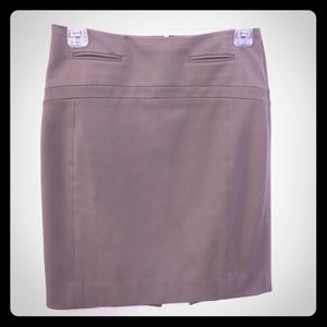 Brown-Gray Express business mini-skirt
